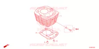 CYLINDRE pour Honda CRF 125 F 2024