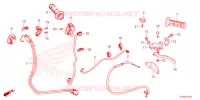 LEVIER DE GUIDON   CABLE   COMMODO pour Honda CRF 125 F 2024