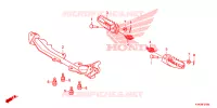 REPOSE PIED pour Honda CRF 110 2024