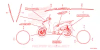 AUTOCOLLANTS pour Honda SH 350 SPORTY 2024