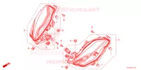 CLIGNOTANT AVANT pour Honda SH 350 SPORTY 2024