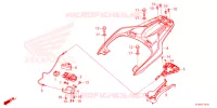 SUPPORT pour Honda SH 350 SPORTY 2024
