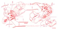 AUTOCOLLANTS pour Honda GL 1800 GOLD WING 2024