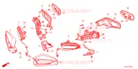 CLIGNOTANT   RETROVISEUR pour Honda GL 1800 GOLD WING 2024