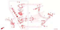 MAITRE CYLINDRE DE FREIN AVANT pour Honda GL 1800 GOLD WING 2024