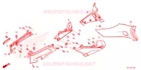 COUVERCLES LATERAUX pour Honda GL 1800 GOLD WING 2024
