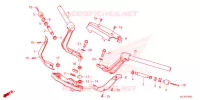 GUIDON   TE DE FOURCHE pour Honda GL 1800 GOLD WING TOUR DCT, NAVI, AIRBAG 2024