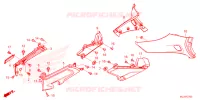 COUVERCLES LATERAUX pour Honda GL 1800 GOLD WING TOUR 2024