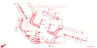 GUIDON   TE DE FOURCHE pour Honda GL 1800 GOLD WING TOUR 2024