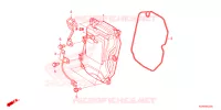 COUVRE CULASSE pour Honda SH 125 SPORTY 3ED 2024
