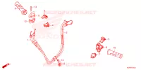 COMMODO   LEVIER   CABLE pour Honda SH 125 SPORTY 2024