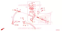 MAITRE CYLINDRE DE FREIN ARRIERE pour Honda SH 125 SPORTY 5ED 2024