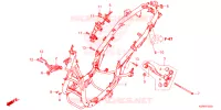 CADRE pour Honda SH 125 4ED 2024