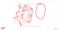 COUVRE CULASSE pour Honda SH 125 4ED 2024