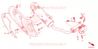 SILENCIEUX D'ECHAPPEMENT pour Honda SH 125 4ED 2024