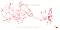 SILENCIEUX D'ECHAPPEMENT pour Honda SH 125 5ED 2024