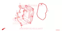 COUVRE CULASSE pour Honda SH 125 2ED SMART TOP BOX 2024