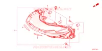 FEUX ARRIERE pour Honda SH 125 2ED SMART TOP BOX 2024