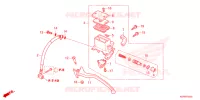 MAITRE CYLINDRE DE FREIN ARRIERE pour Honda SH 125 2ED SMART TOP BOX 2024