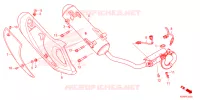SILENCIEUX D'ECHAPPEMENT pour Honda SH 125 2ED SMART TOP BOX 2024