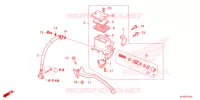 MAITRE CYLINDRE DE FREIN ARRIERE pour Honda SH 125 4ED 2024