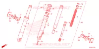 FOURCHE pour Honda SH 150 ED 2024
