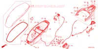 SELLE   COFFRE pour Honda SH 150 ED 2024
