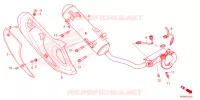 SILENCIEUX D'ECHAPPEMENT pour Honda SH 150 2ED 2024