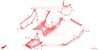 MARCHE PIEDS pour Honda SH 150 3ED 2024