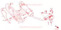 SILENCIEUX D'ECHAPPEMENT pour Honda SH 150 3ED 2024