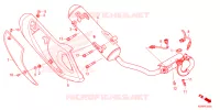 SILENCIEUX D'ECHAPPEMENT pour Honda SH 150 4ED 2024