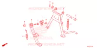 BEQUILLE pour Honda CBF 125 2024