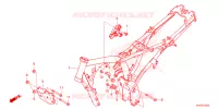 CADRE pour Honda CBF 125 2024