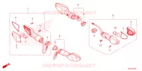 CLIGNOTANT pour Honda CBF 125 2024