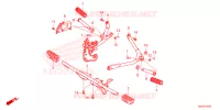REPOSE PIED pour Honda CBF 125 2024