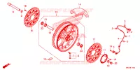 ROUE AVANT pour Honda CBR 1000 RR SP BREMBO 2024