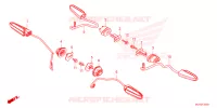 CLIGNOTANT pour Honda CBR 500 R 2024