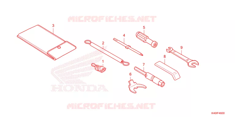 OUTIL Honda SCOOTER 125 FORZA 2024  NSS125ADR