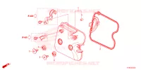 COUVRE CULASSE pour Honda FORZA 250 ABS TOP CASE 2024
