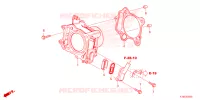 CYLINDRE pour Honda FORZA 250 ABS TOP CASE 2024