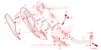 SILENCIEUX D'ECHAPPEMENT pour Honda FORZA 250 ABS TOP CASE 2024