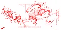 OUIES DE RADIATEUR   CAPOT DE RESERVOIR pour Honda CB 300 R 2023