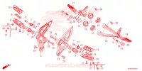 REPOSE PIED pour Honda CB 300 R 2023