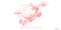 AUTOCOLLANTS pour Honda CB 1000 R 2024
