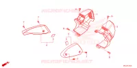 COUVERCLE LATERAL pour Honda CB 1000 R 2024
