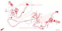 LEVIER DE GUIDON   CABLE   COMMODO pour Honda CBR 1000 2024