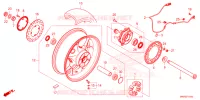 ROUE ARRIERE pour Honda CBR 1000 RR 2024