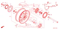 ROUE ARRIERE pour Honda CBR 1000 RR SP BREMBO 2023