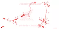 PEDALE pour Honda REBEL 1100 TOURING 2024