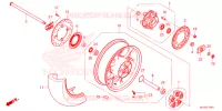 ROUE ARRIERE pour Honda REBEL 1100 2024
